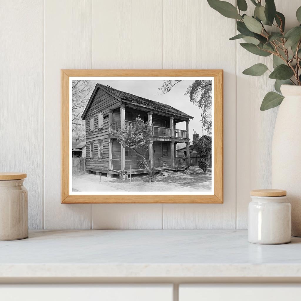 Georgetown SC Vintage Architecture Photo, Early 20th Century