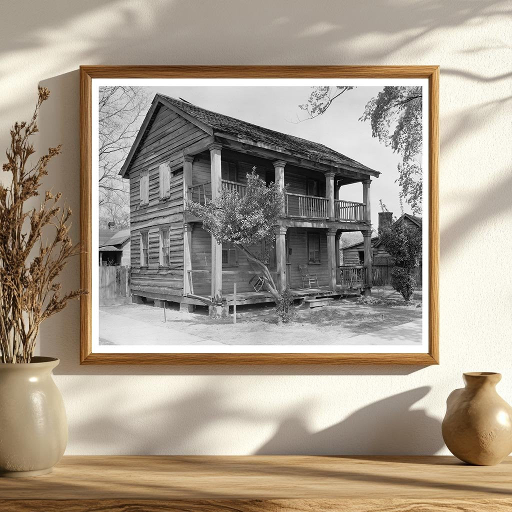 Georgetown SC Vintage Architecture Photo, Early 20th Century