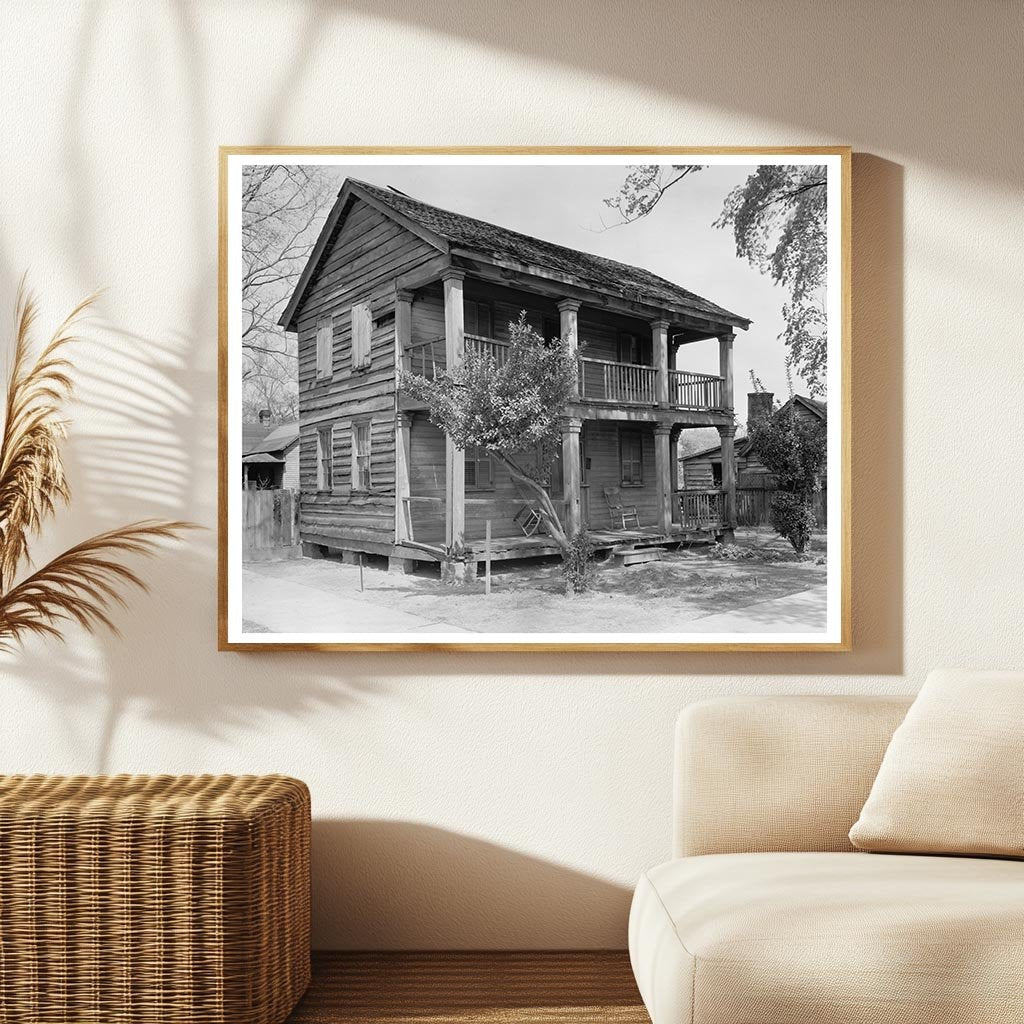 Georgetown SC Vintage Architecture Photo, Early 20th Century