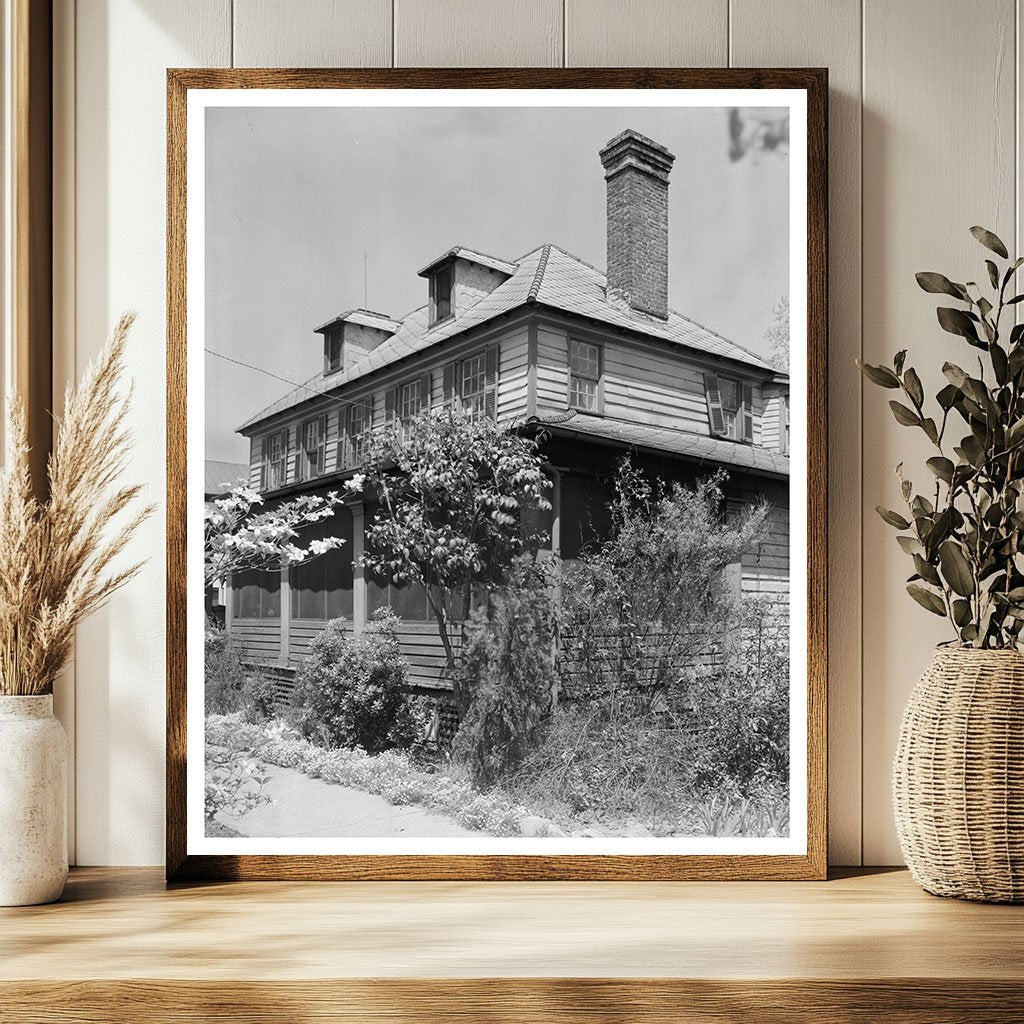 Georgetown SC Mansfields Quarters Vintage Photo 1900s