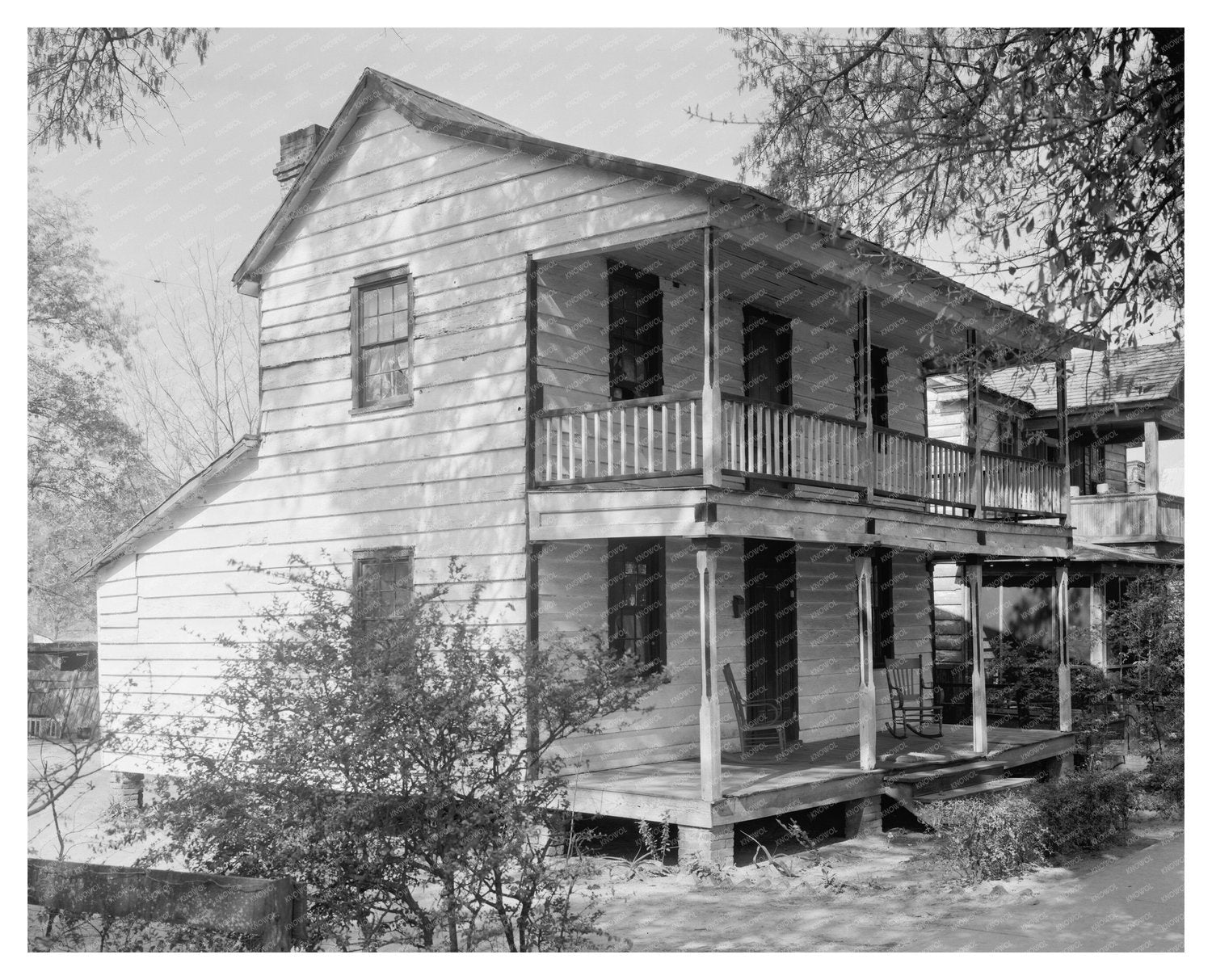 Georgetown SC Mansfields Quarters Architecture 20th Century
