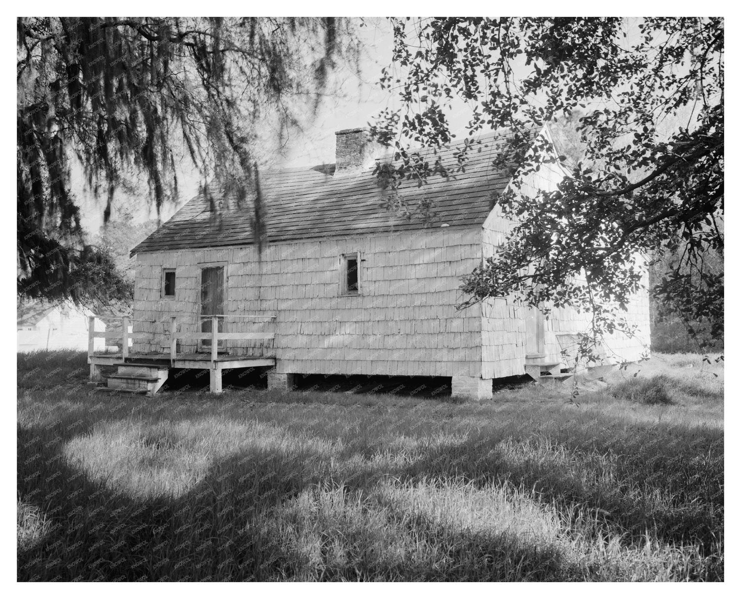 Mansfields Quarters, Georgetown SC, 20th Century Photo