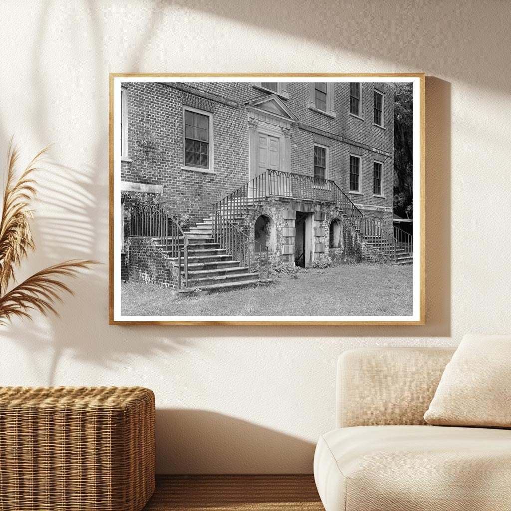 Charleston SC Architecture 1740 Historical Image