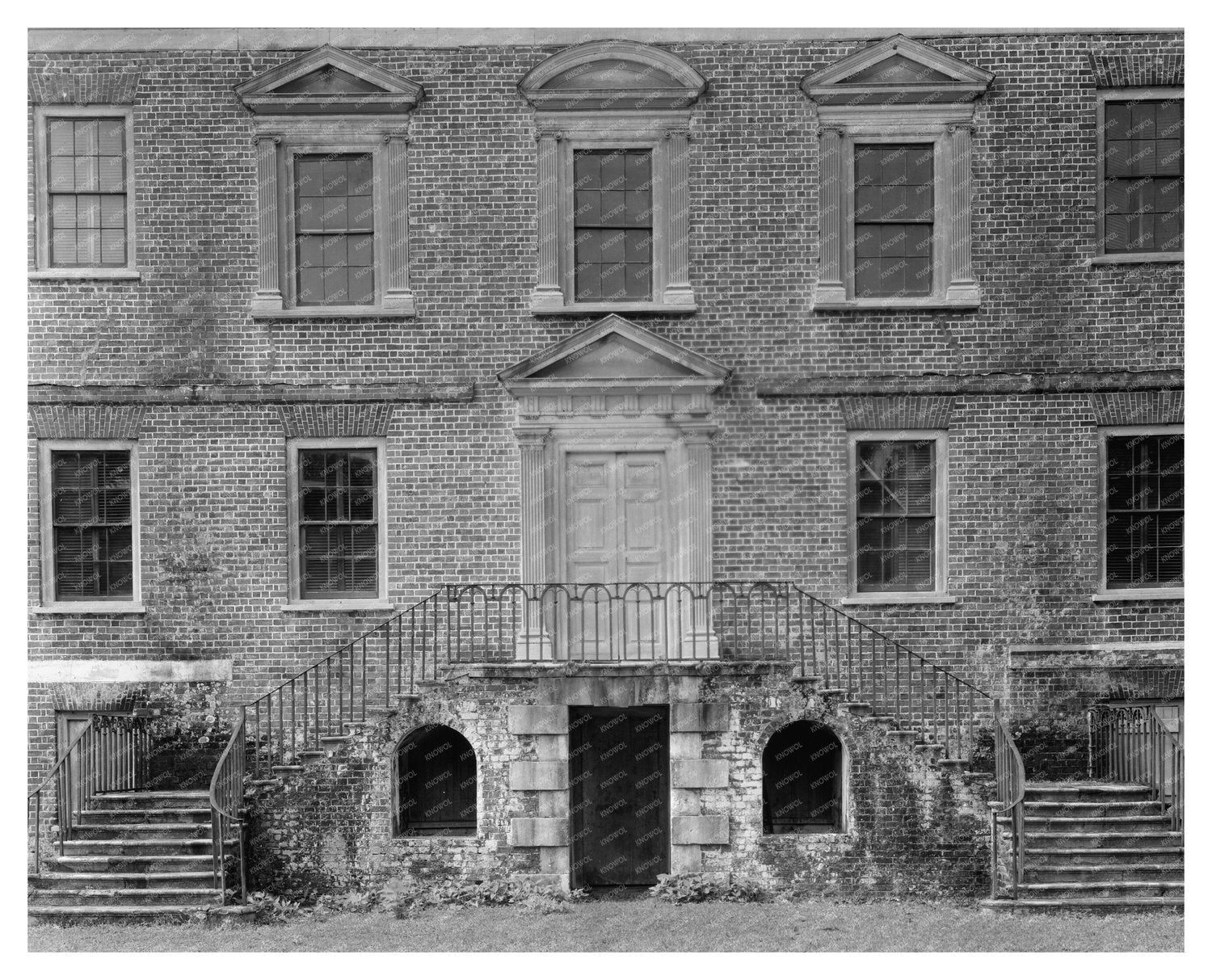 Historic 1740 Structure in Charleston, SC - Vintage Photo