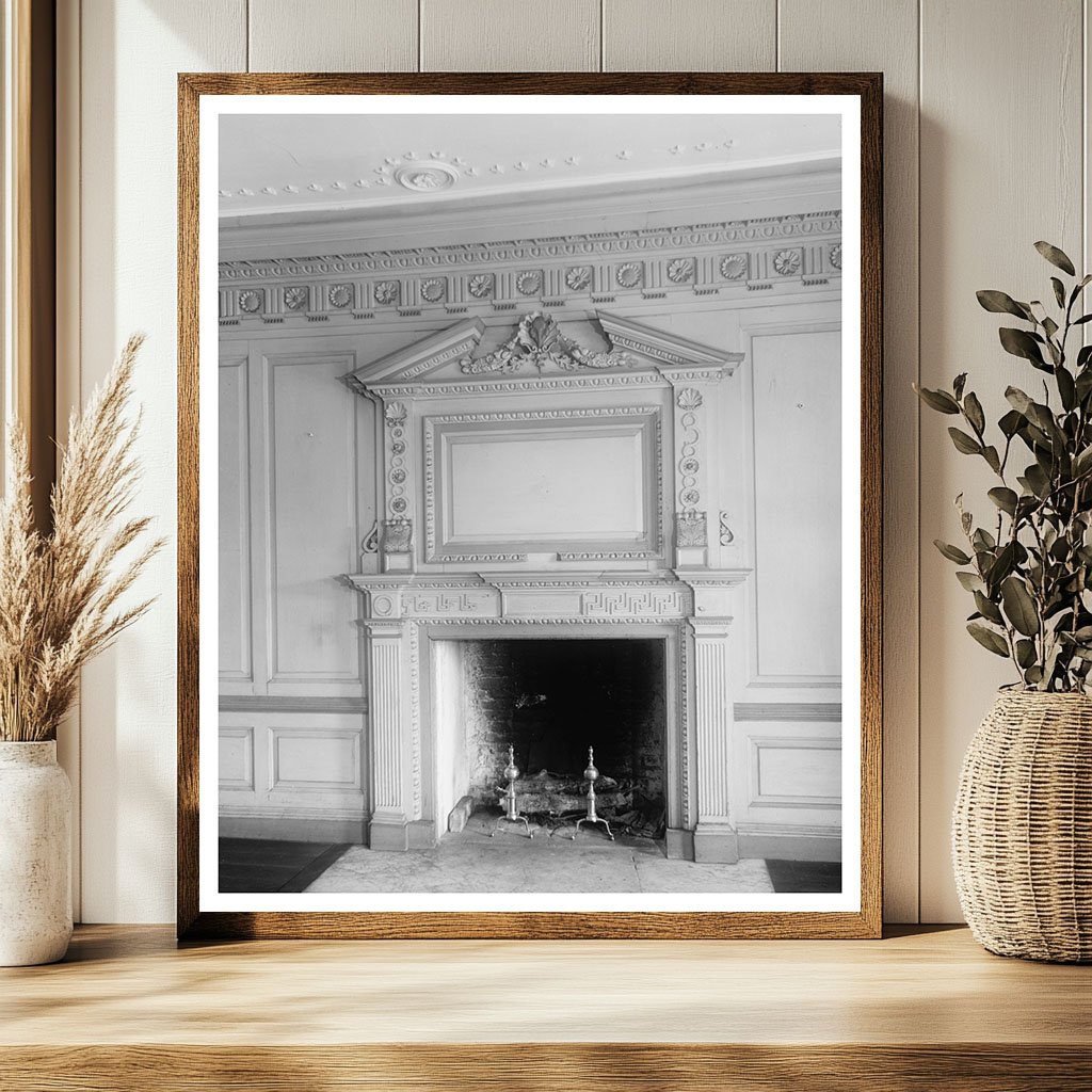 1740 Interior of Charleston, SC - Vintage Photo 1938