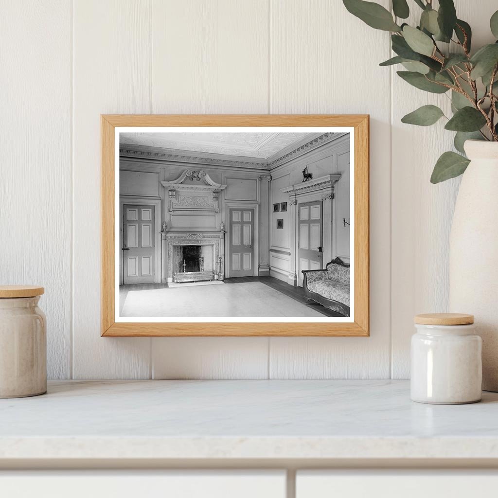 Historic Interior of 1740 Dwelling, Charleston SC, 1938