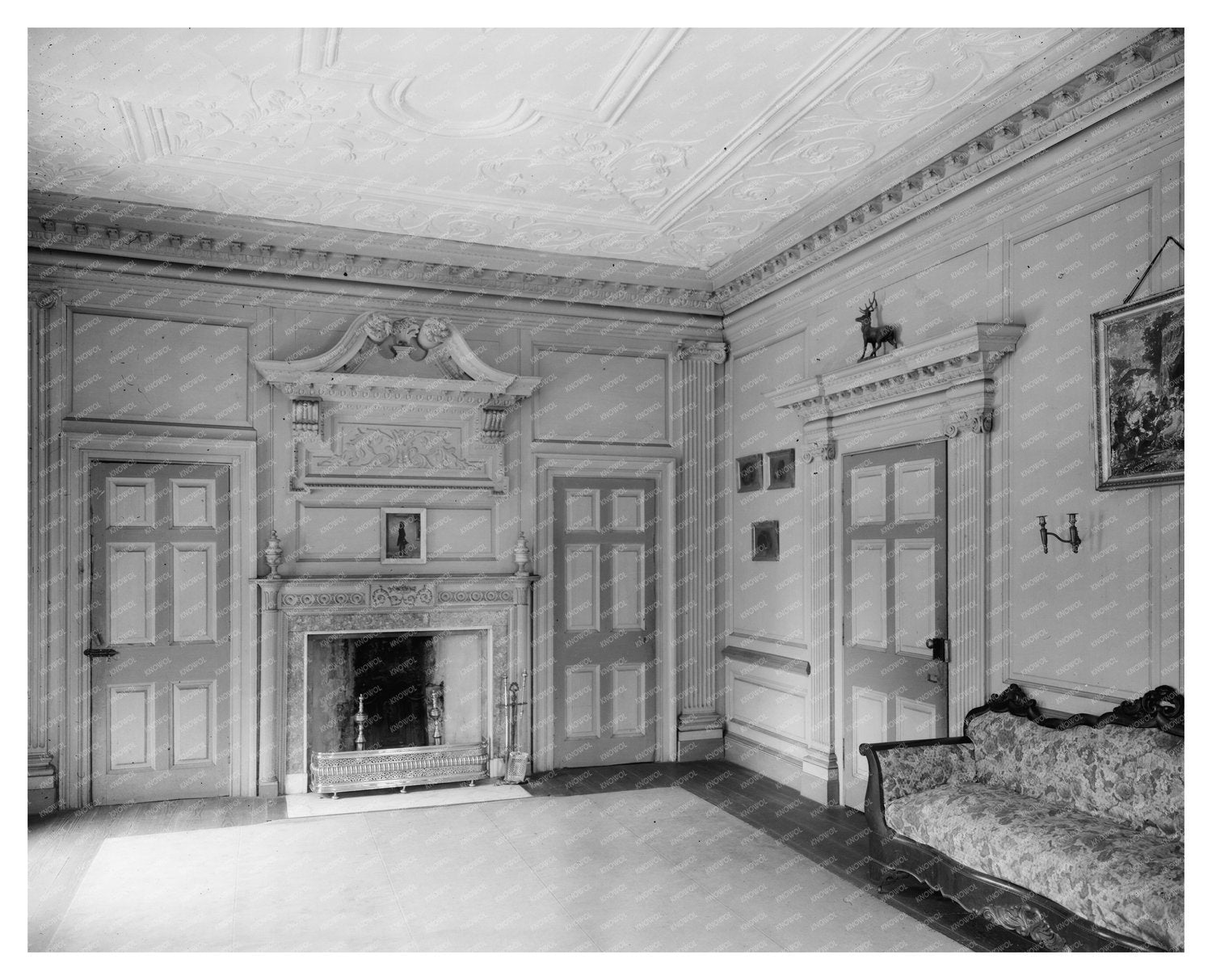 Charleston SC Interior Architecture, 20th Century