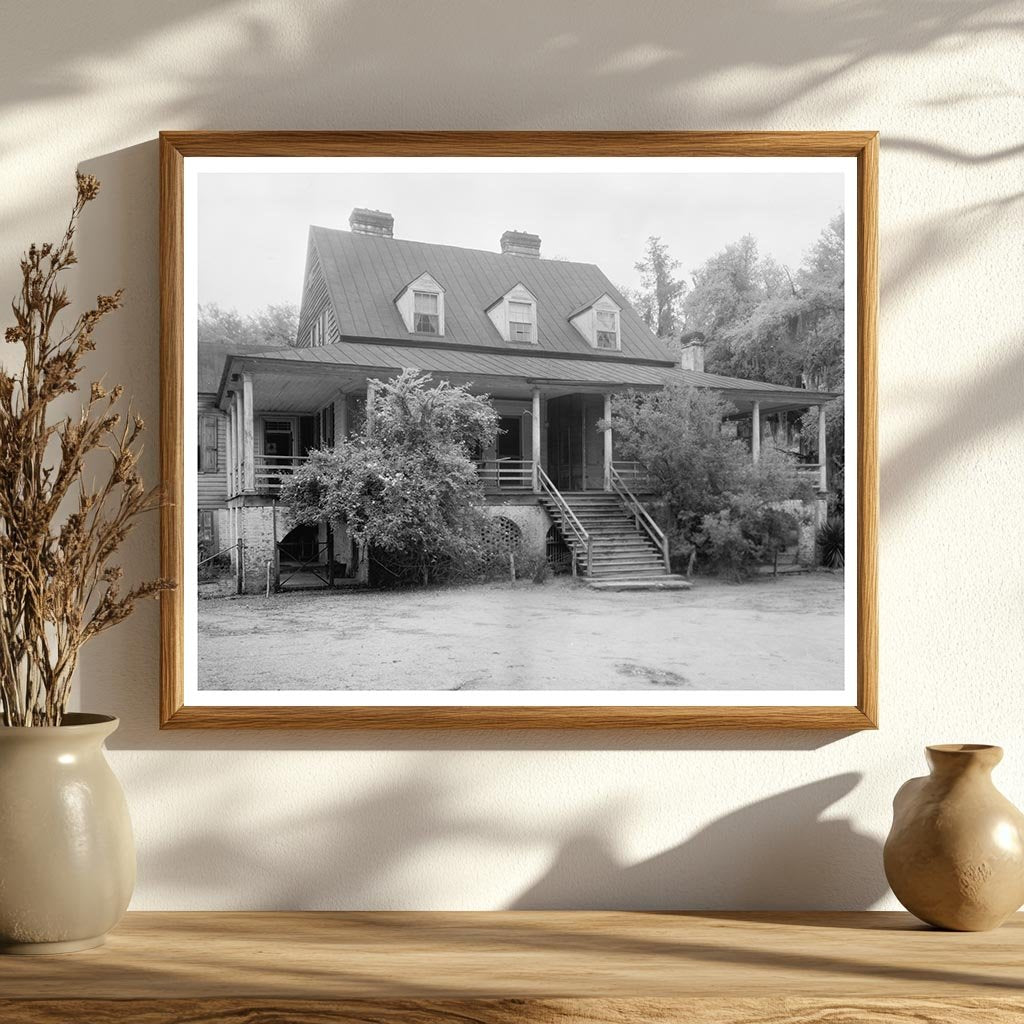 Eutawville SC Historic Home 1808 Photo from 1938