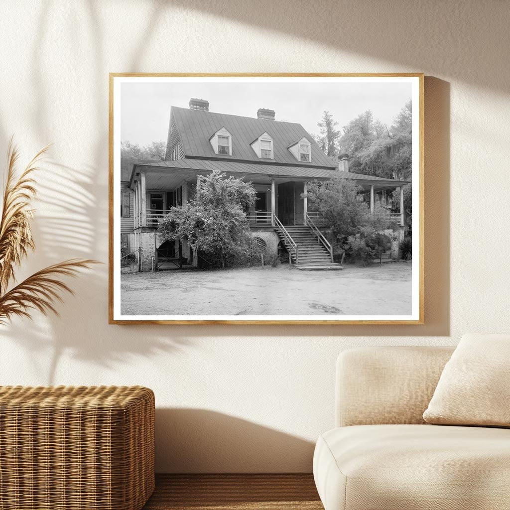 Eutawville SC Historic Home 1808 Photo from 1938