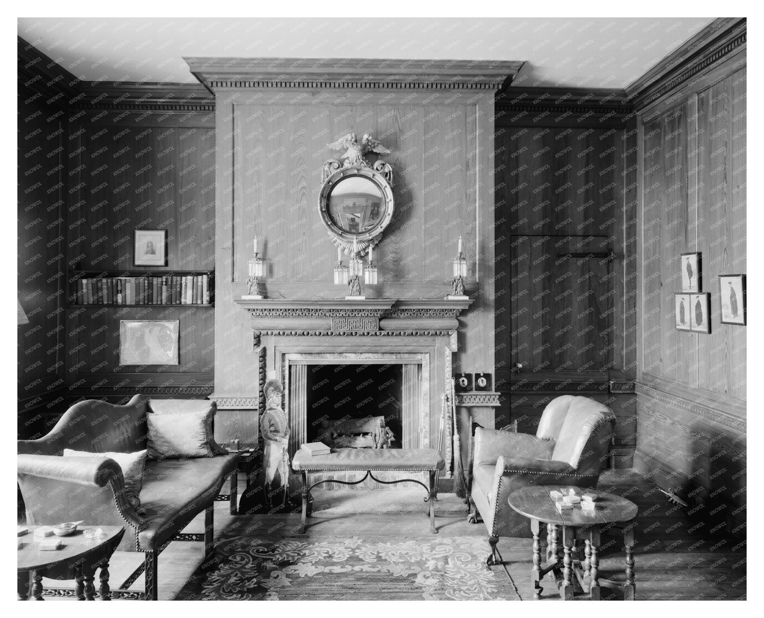 Historic 1730 Structure on Johns Island, SC - 1938 Photo