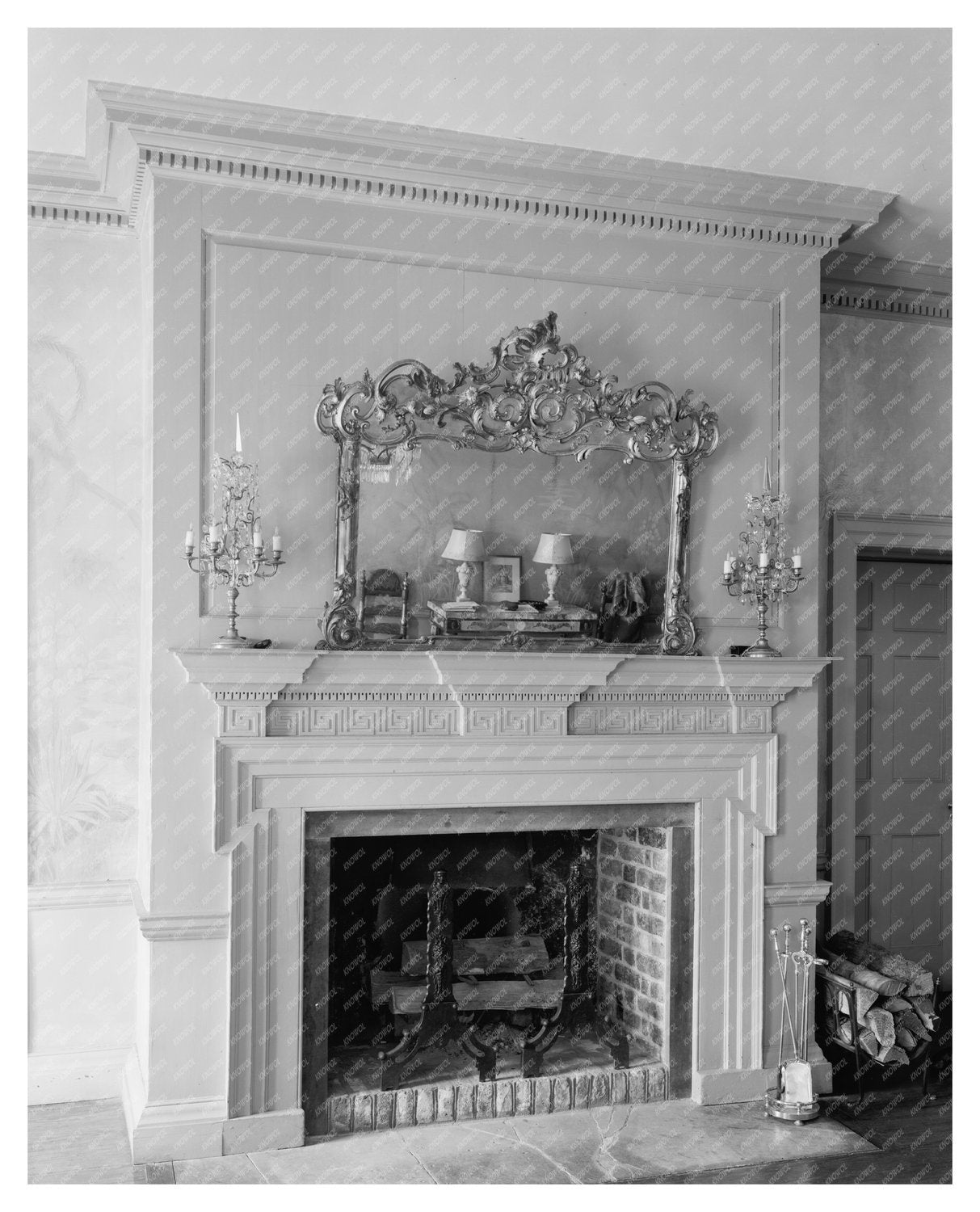1730 Historic Building on Johns Island, SC - 1938 Photo