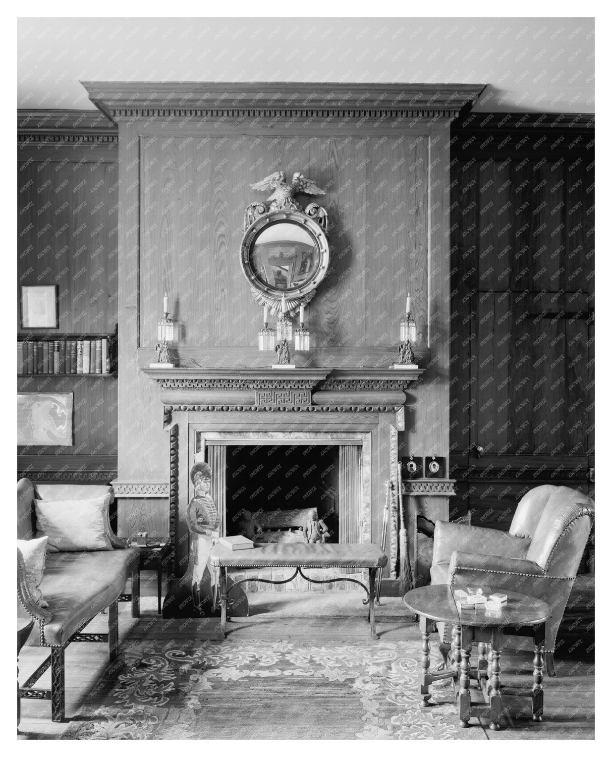 Johns Island Plantation House, Charleston SC 1953