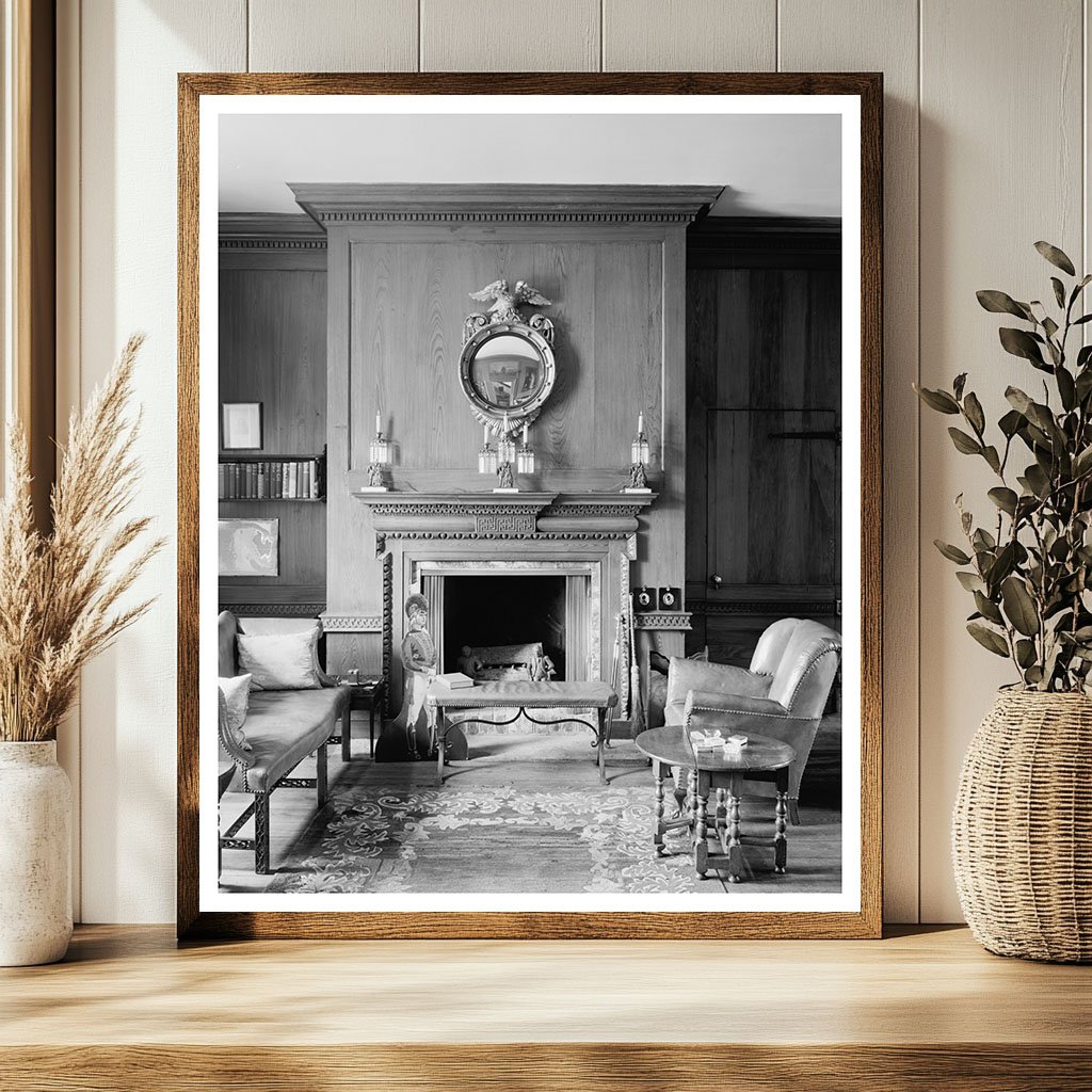 Johns Island Plantation House, Charleston SC 1953