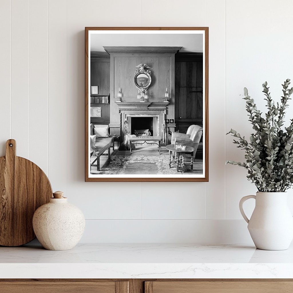 Johns Island Plantation House, Charleston SC 1953