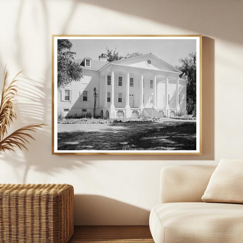 Historic 1735 Building in McClellanville, SC - 1938 Photo