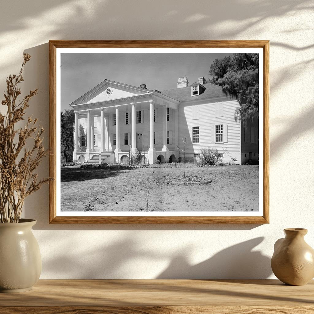Historic Building in McClellanville, SC - 1938 Photo
