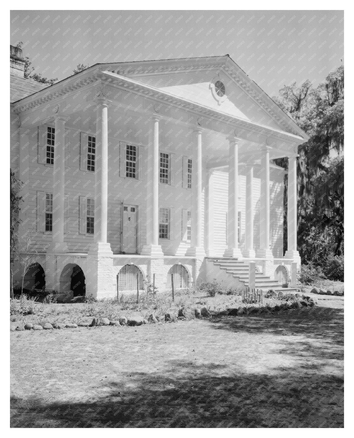 1735 Building in McClellanville, SC - Historic Photo 1938