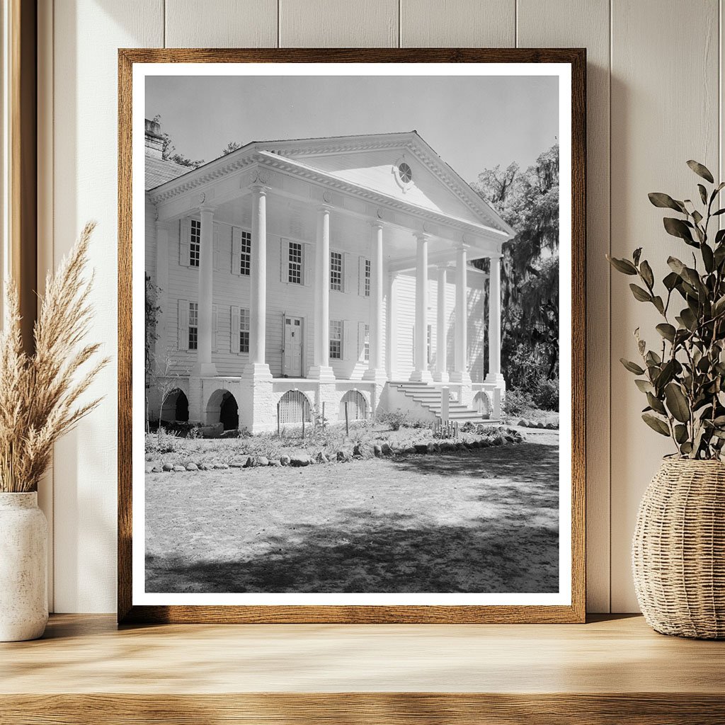 1735 Building in McClellanville, SC - Historic Photo 1938