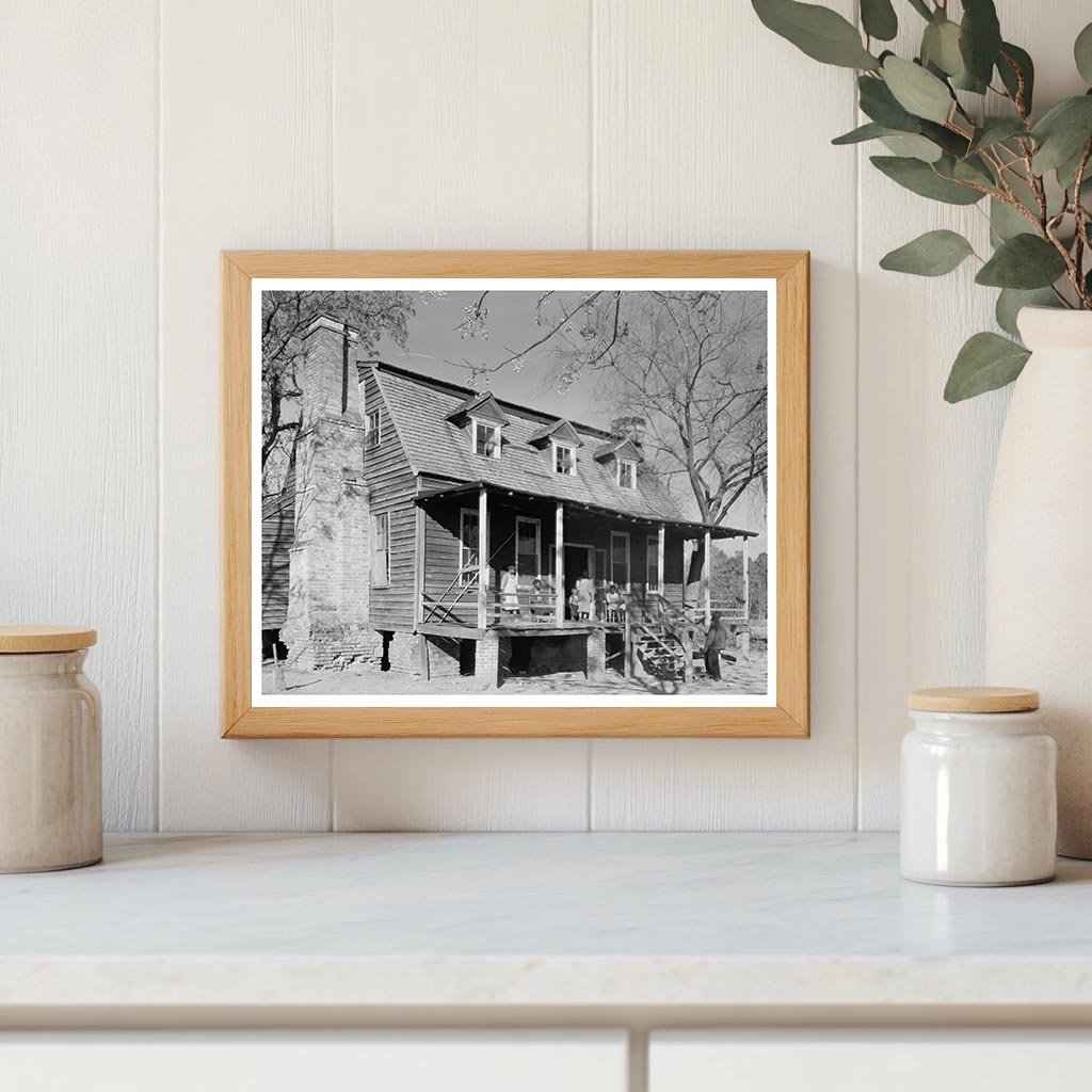 1720 de St. Julien Home, Pinopolis SC, 1938 Photo
