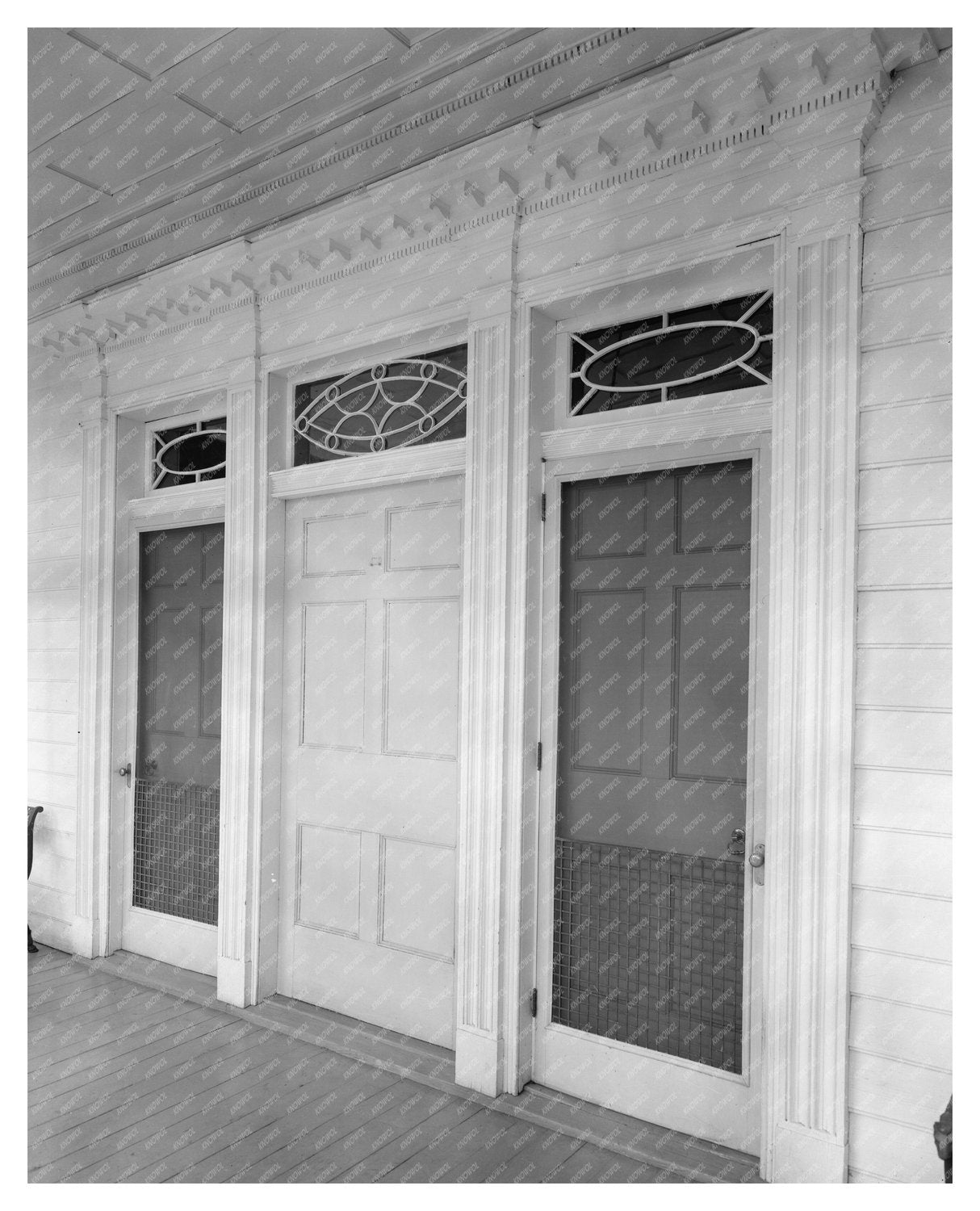 Historic 1797 Structure in McClellanville, SC - 1938 Photo