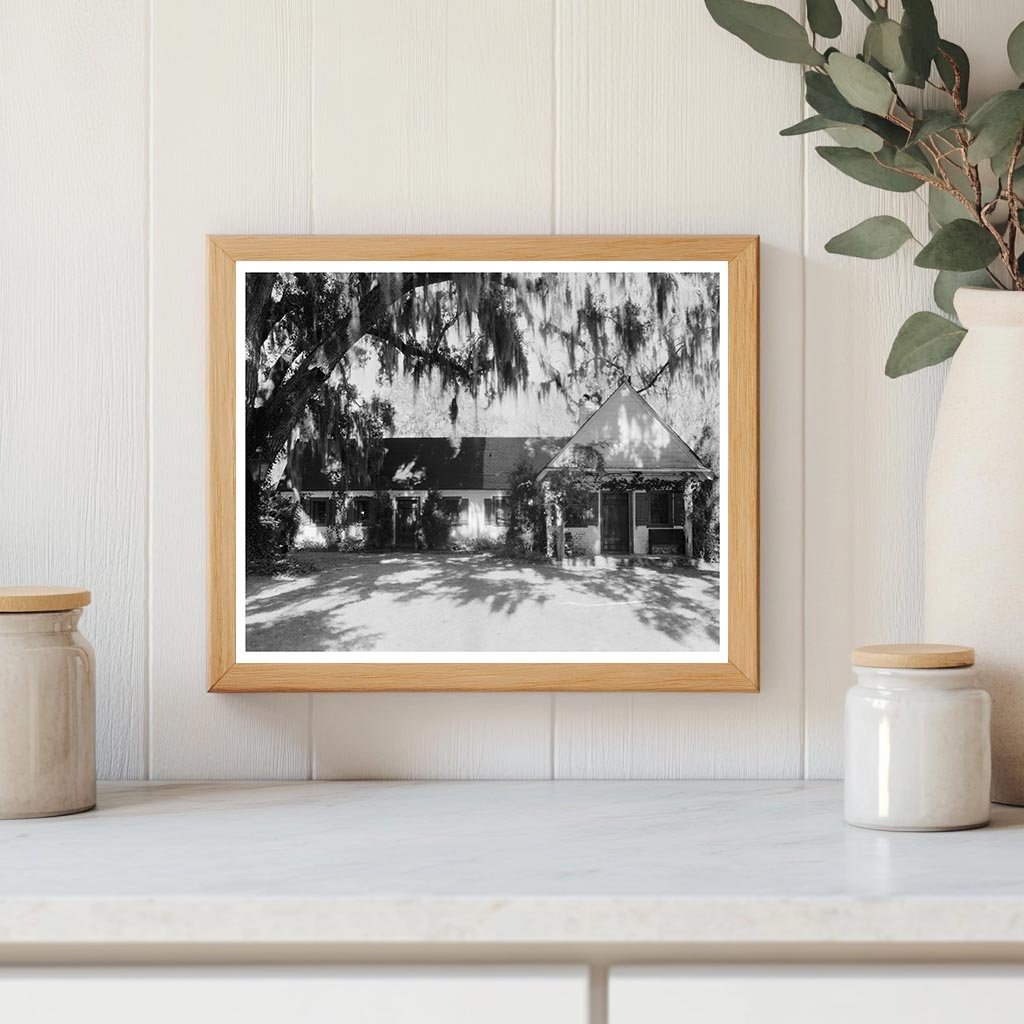 Goose Creek SC Historic House 1686 Vintage Photo