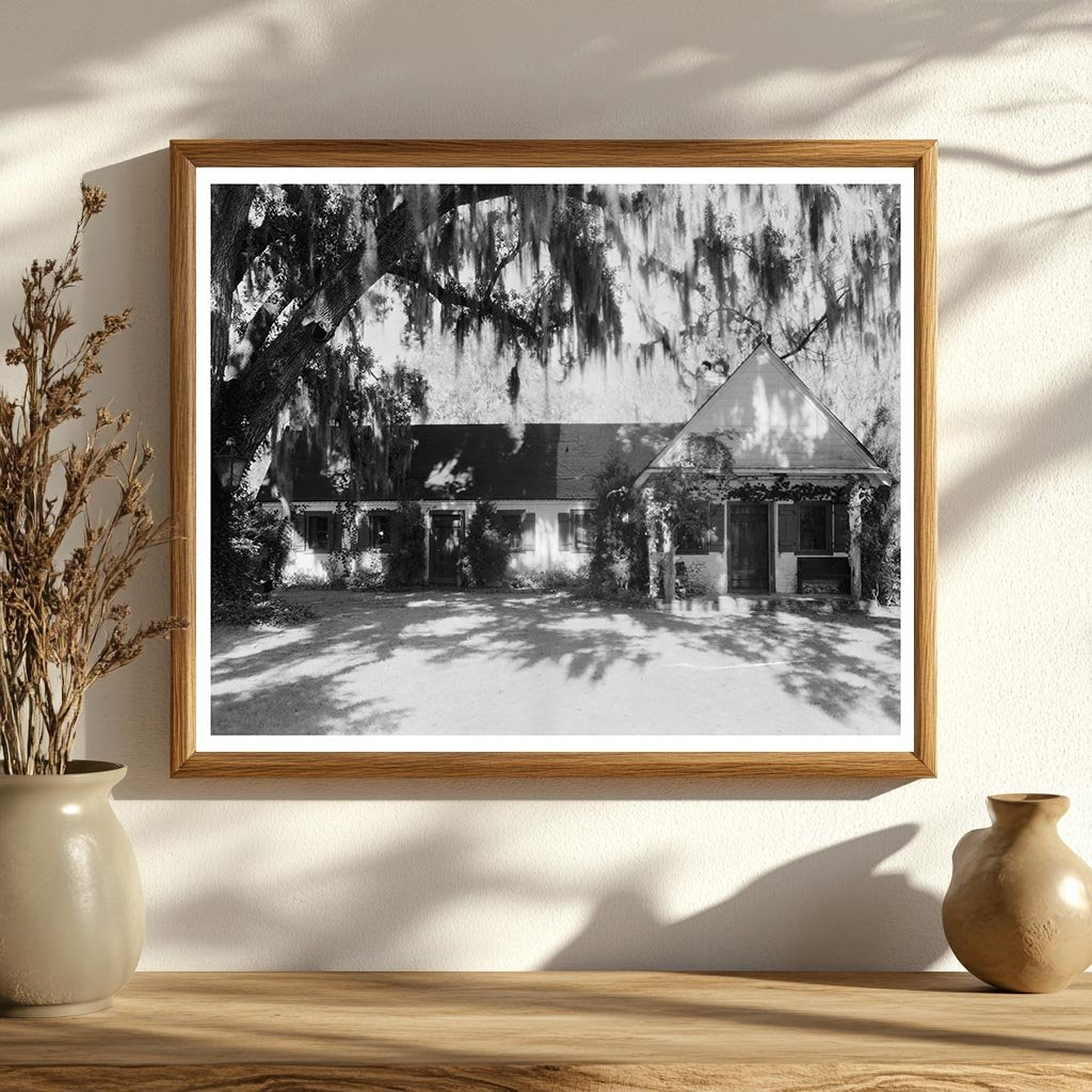 Goose Creek SC Historic House 1686 Vintage Photo