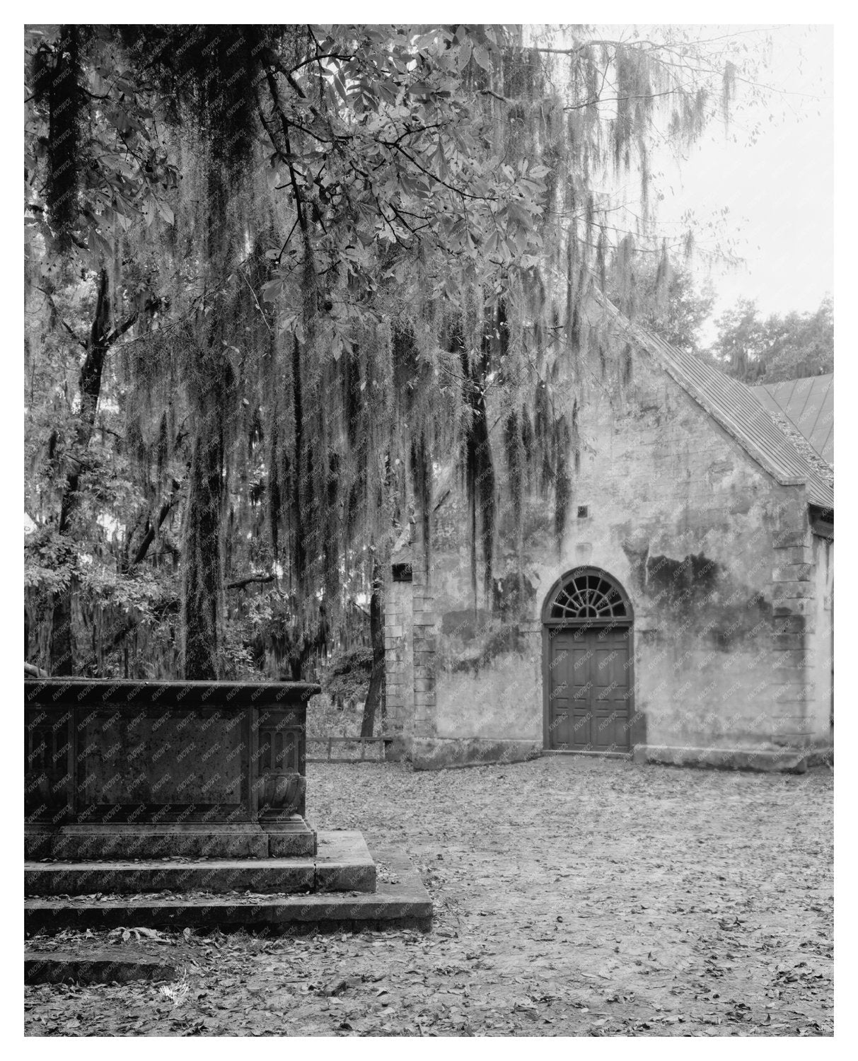 Charleston SC Church Landmark Photo, 1706
