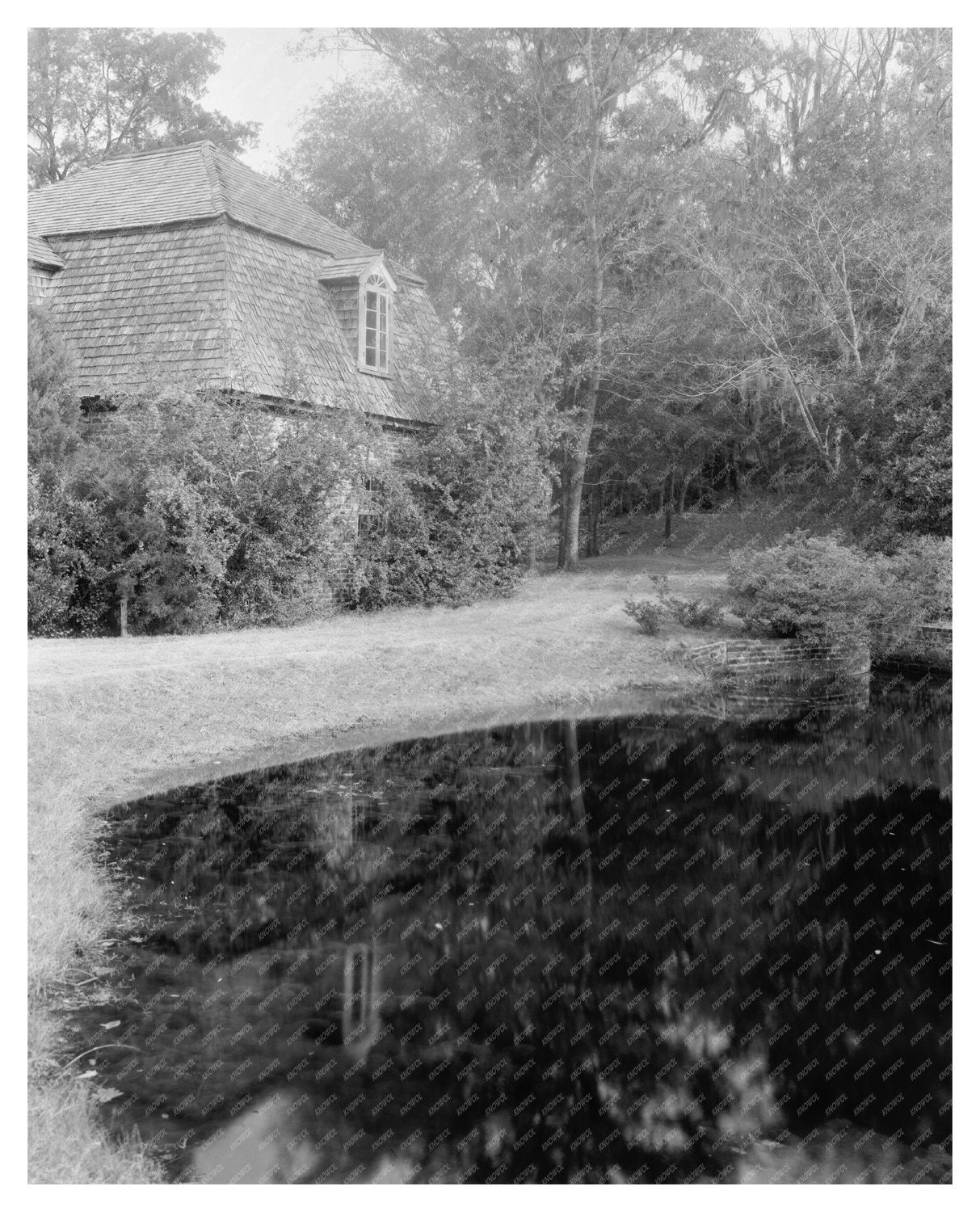Historic 1755 Landmark, Dorchester County, SC, 1938 Photo