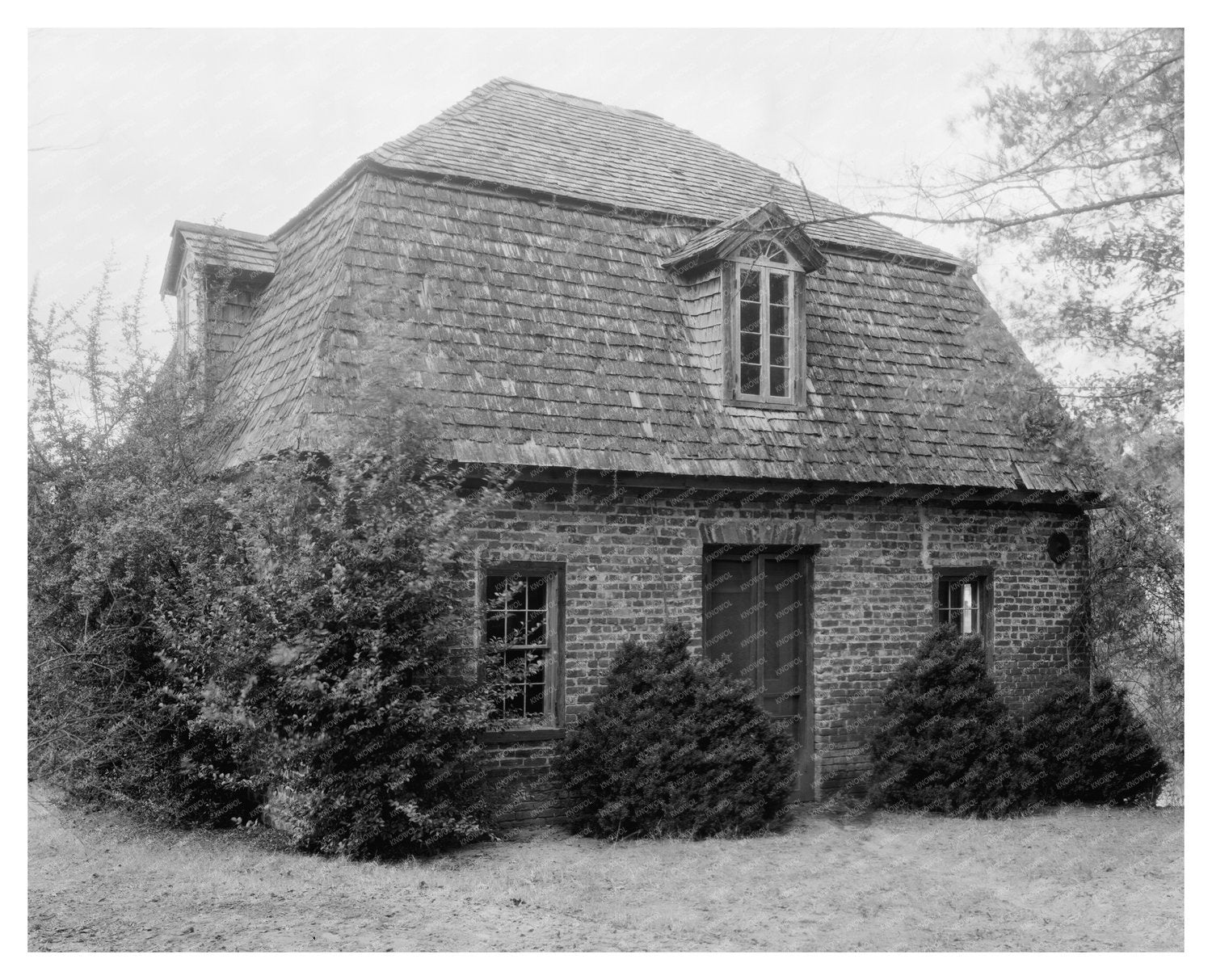 1755 Historic Structure in Dorchester County, SC - 1938 Phot