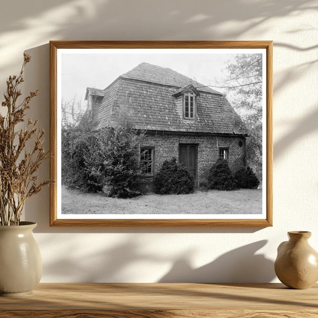 1755 Historic Structure in Dorchester County, SC - 1938 Phot