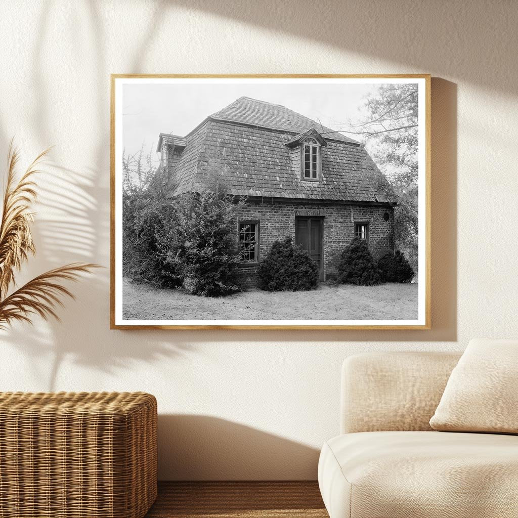 1755 Historic Structure in Dorchester County, SC - 1938 Phot