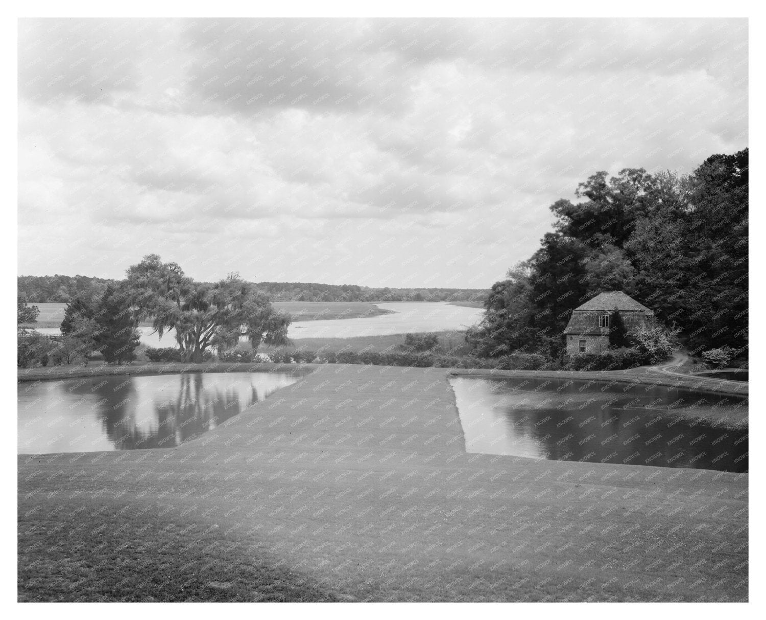 Historic 1755 Site, Dorchester County, SC, 1938 Photo
