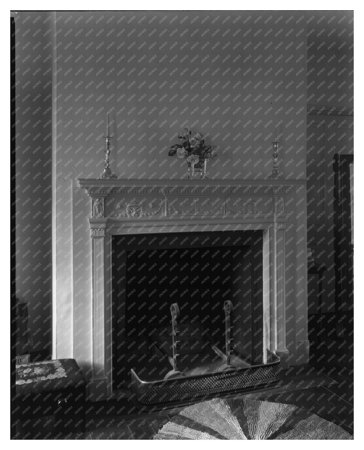 Historic 1755 Building in Dorchester County, SC - 1938 Image