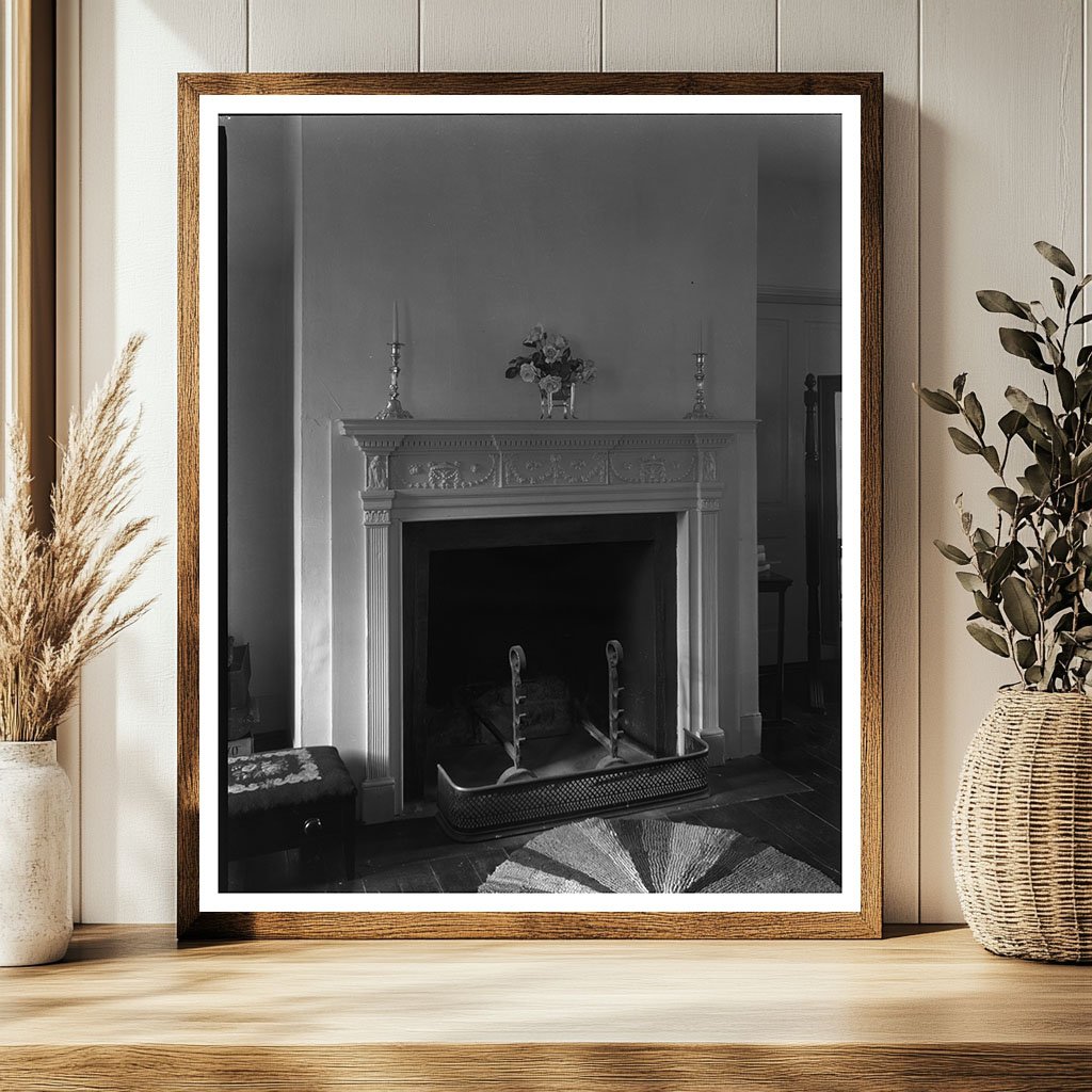 Historic 1755 Building in Dorchester County, SC - 1938 Image