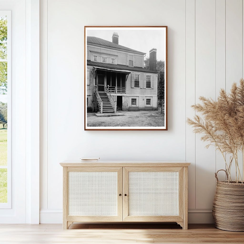 Eutaw Springs SC Plantation House 1805 Historical Photo
