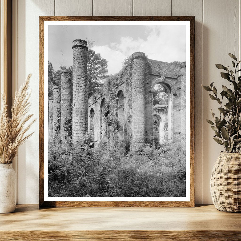 Abandoned Structure in Sheldon, SC - Historic Photo 1938