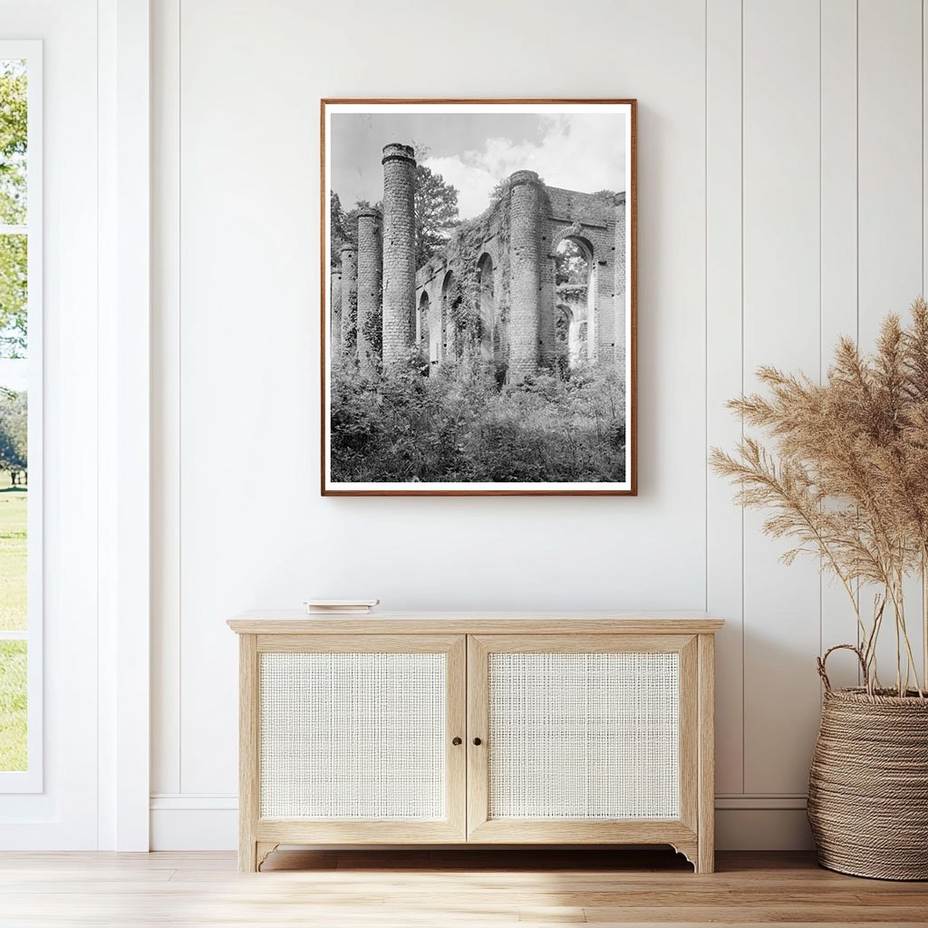 Abandoned Structure in Sheldon, SC - Historic Photo 1938
