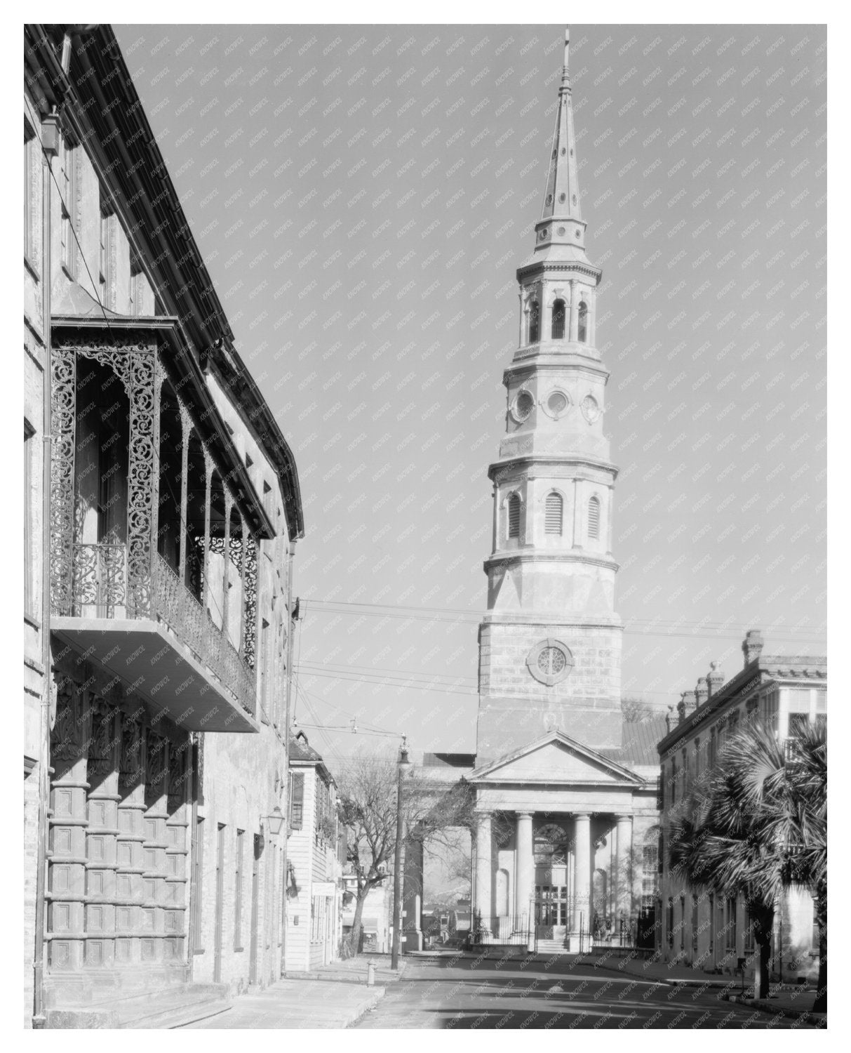 Planters Hotel, Charleston SC, Historic Photo, 1800s
