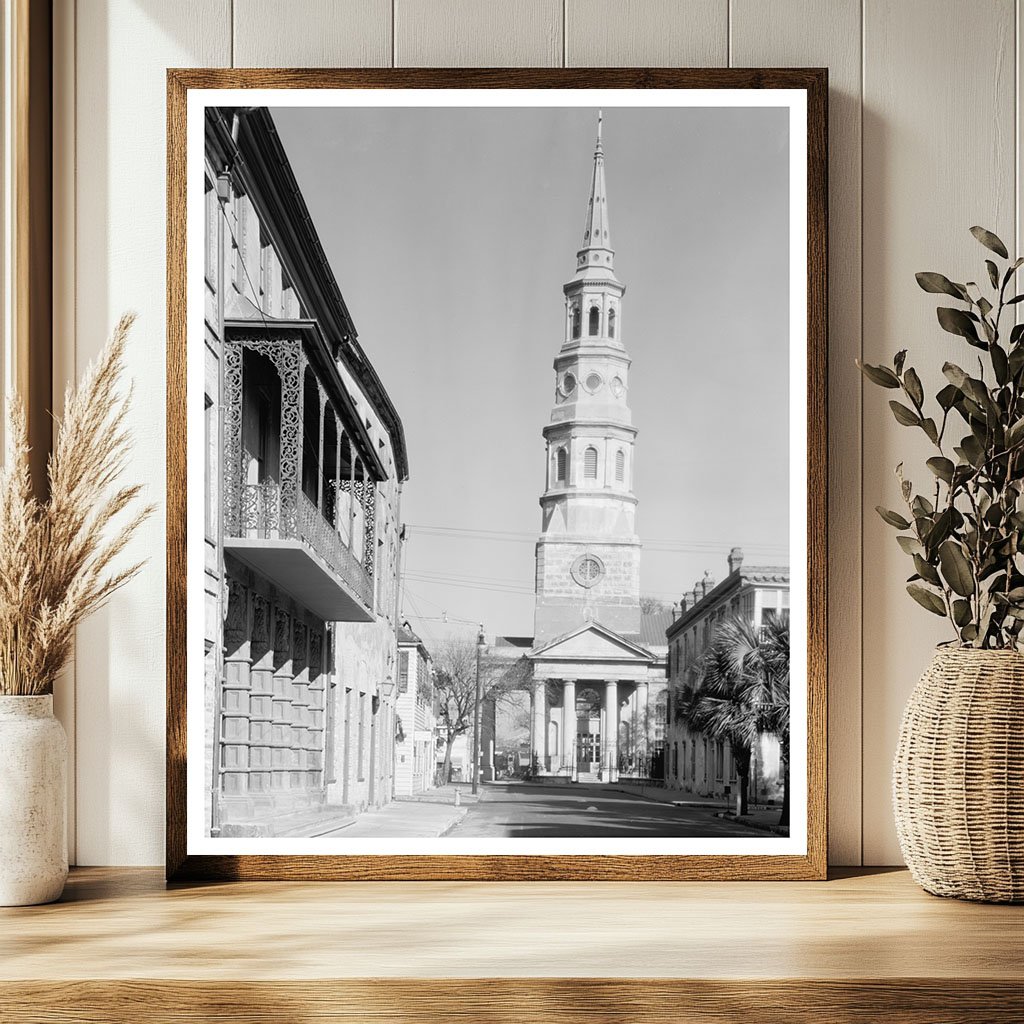 Planters Hotel, Charleston SC, Historic Photo, 1800s
