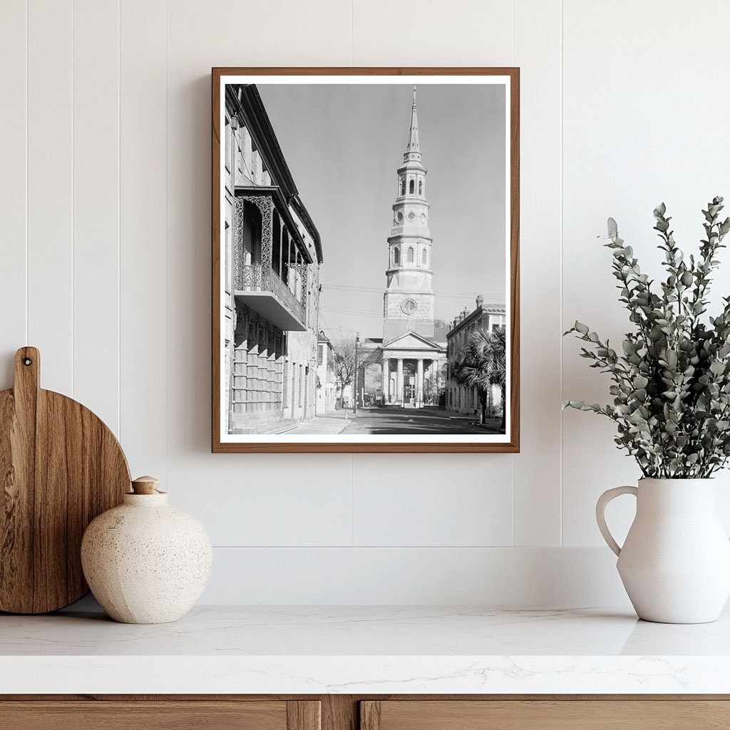 Planters Hotel, Charleston SC, Historic Photo, 1800s