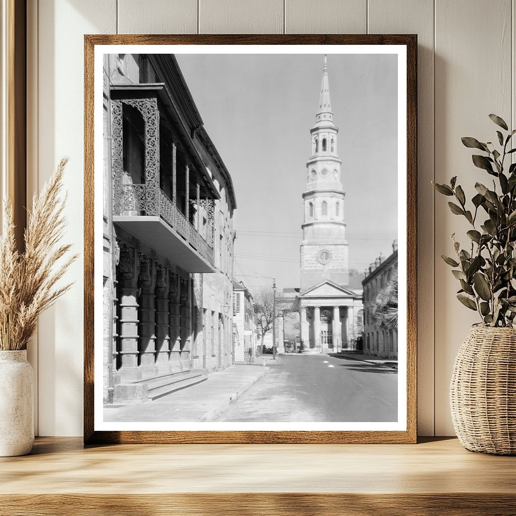 Planters Hotel, Charleston SC, Historic Image, 1953