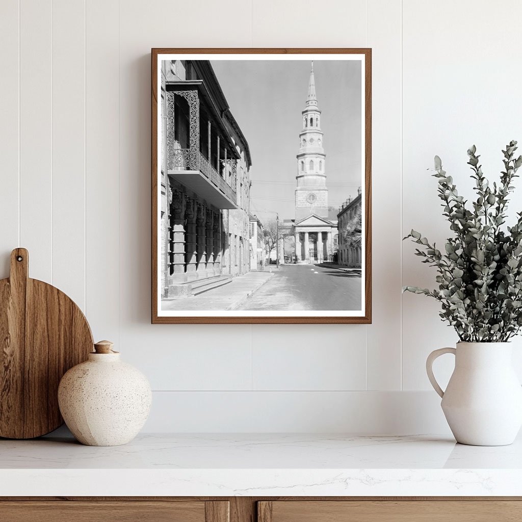 Planters Hotel, Charleston SC, Historic Image, 1953
