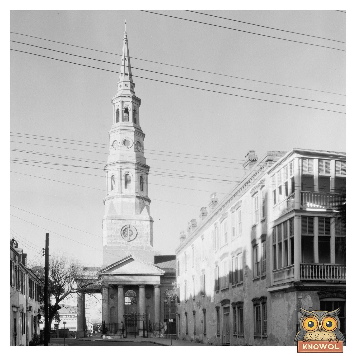 Dock Street Theatre, Charleston SC, 1736 Vintage Photo