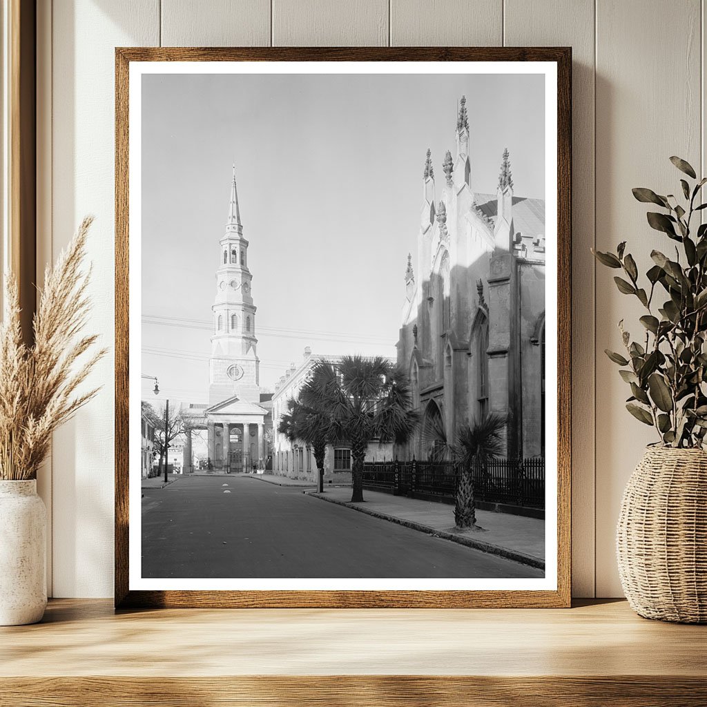 Dock Street Theatre, Charleston SC, 1736 Historic Photo