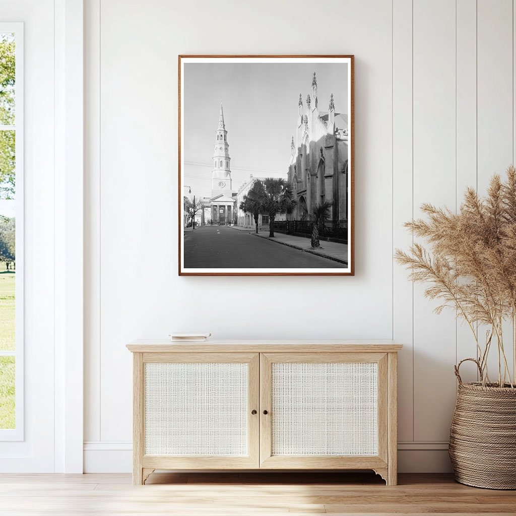 Dock Street Theatre, Charleston SC, 1736 Historic Photo