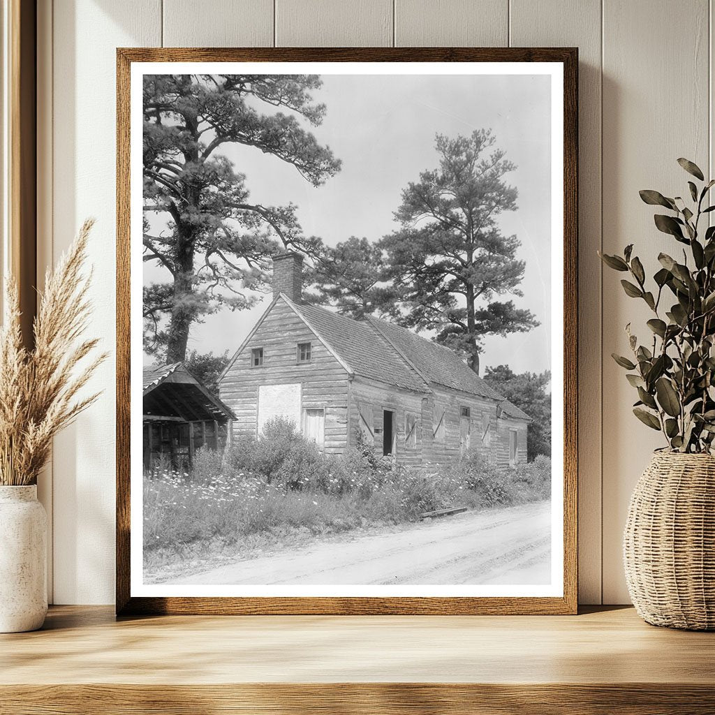 Lee Mont, Accomack County, Virginia Historic Photo 1980s