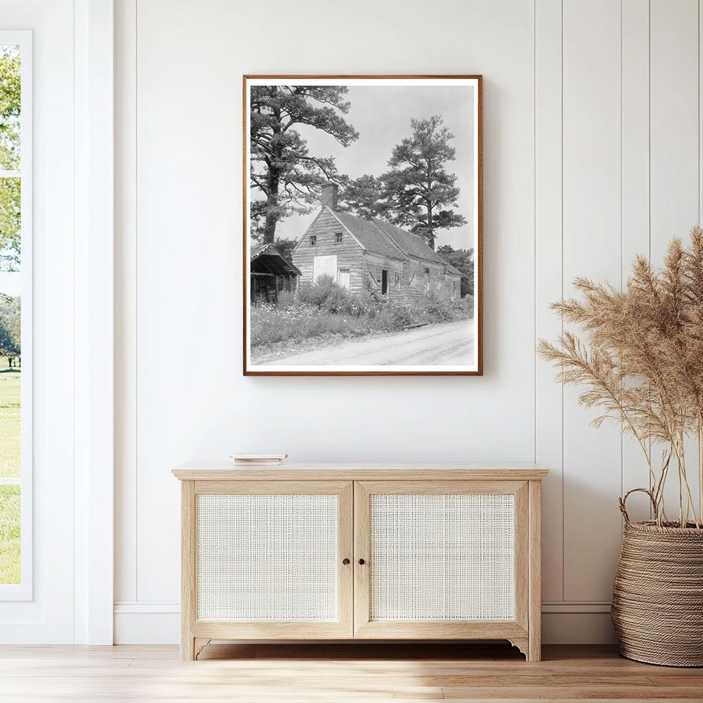 Lee Mont, Accomack County, Virginia Historic Photo 1980s