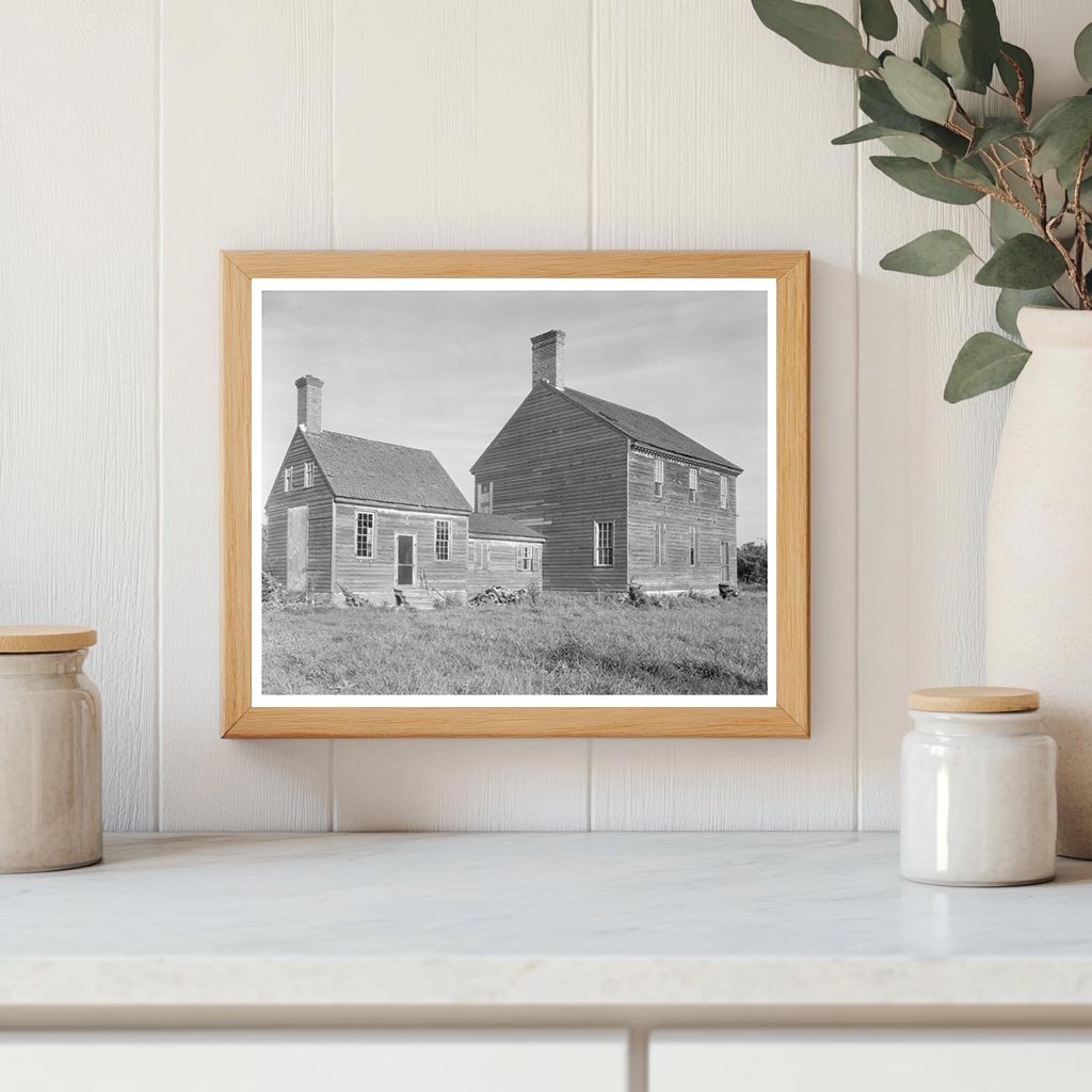 Hedrick Cottage, Craddockville, VA - Early Colonial Architec