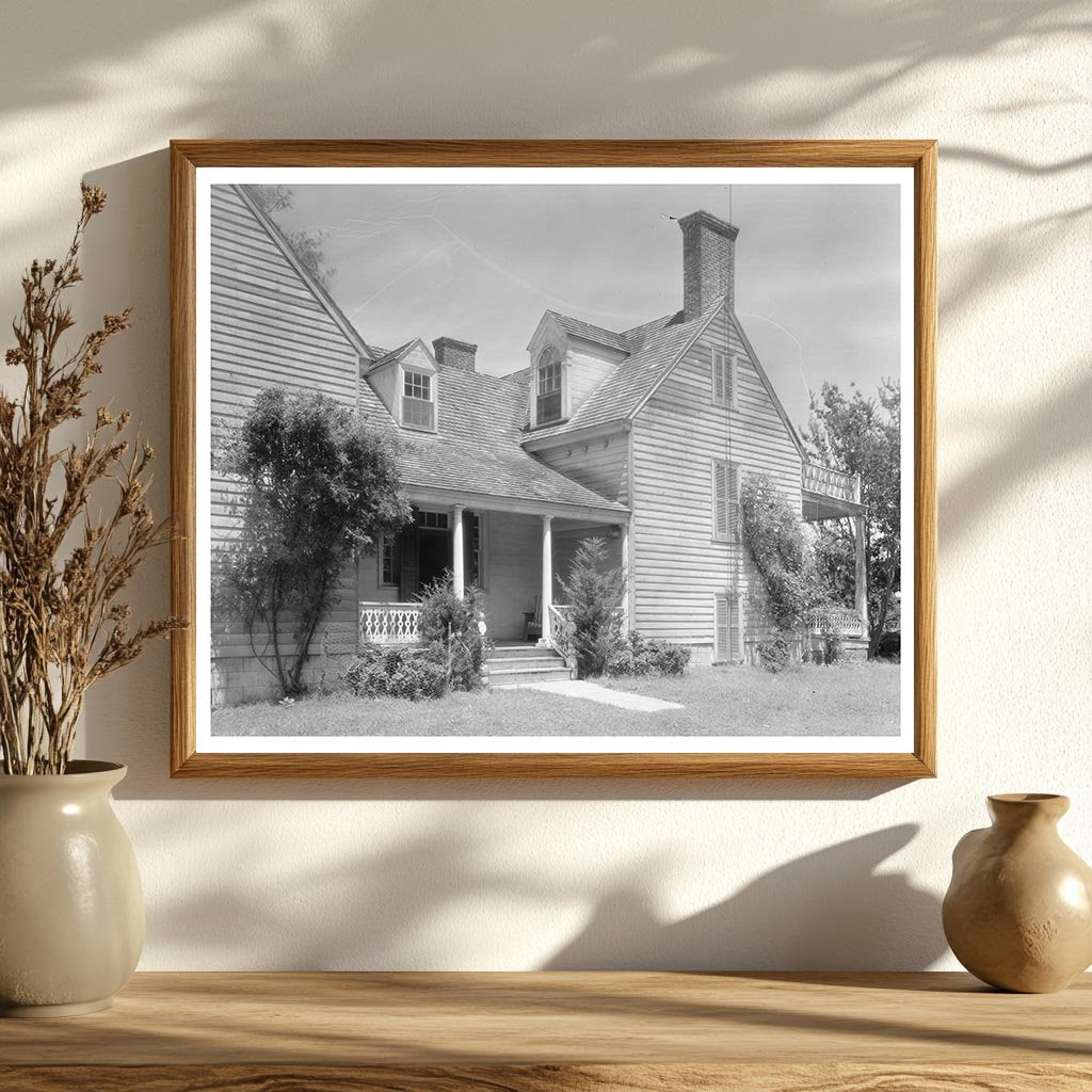Historic Residence in Accomack County, VA, 1953