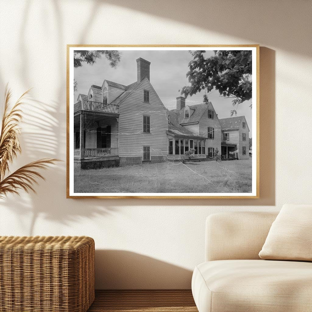 Historic House in Accomack County, Virginia, 1640